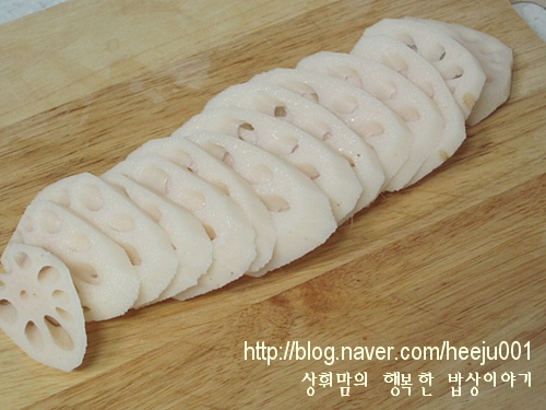 ★매콤한 연근 병어조림-연근요리