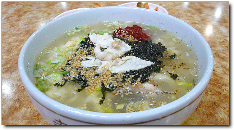 복칼국수 이미지