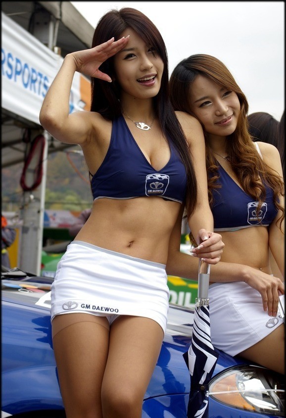 레이싱걸 이미지
