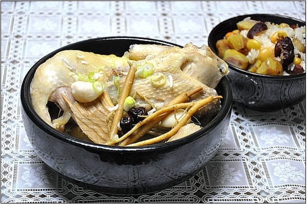♬ 복날먹은 토종닭 한방백숙 & 영앙밥