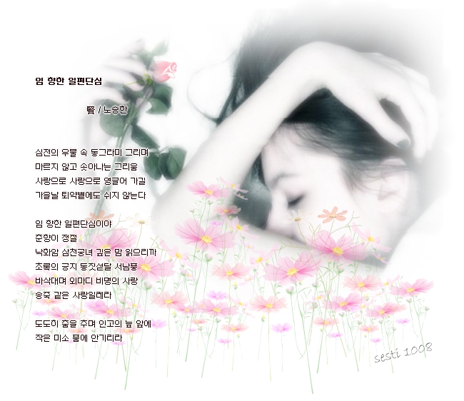 임 향한 일편단심