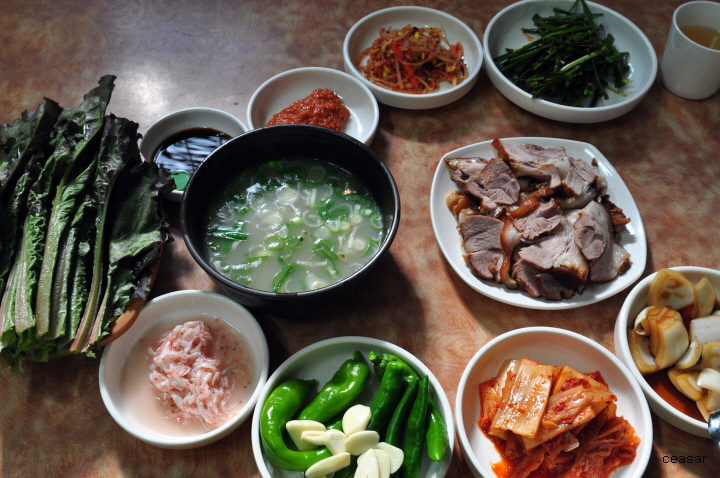 청도 화양읍 청도군청 근처 수육과 국밥이 좋은  코보식당 
